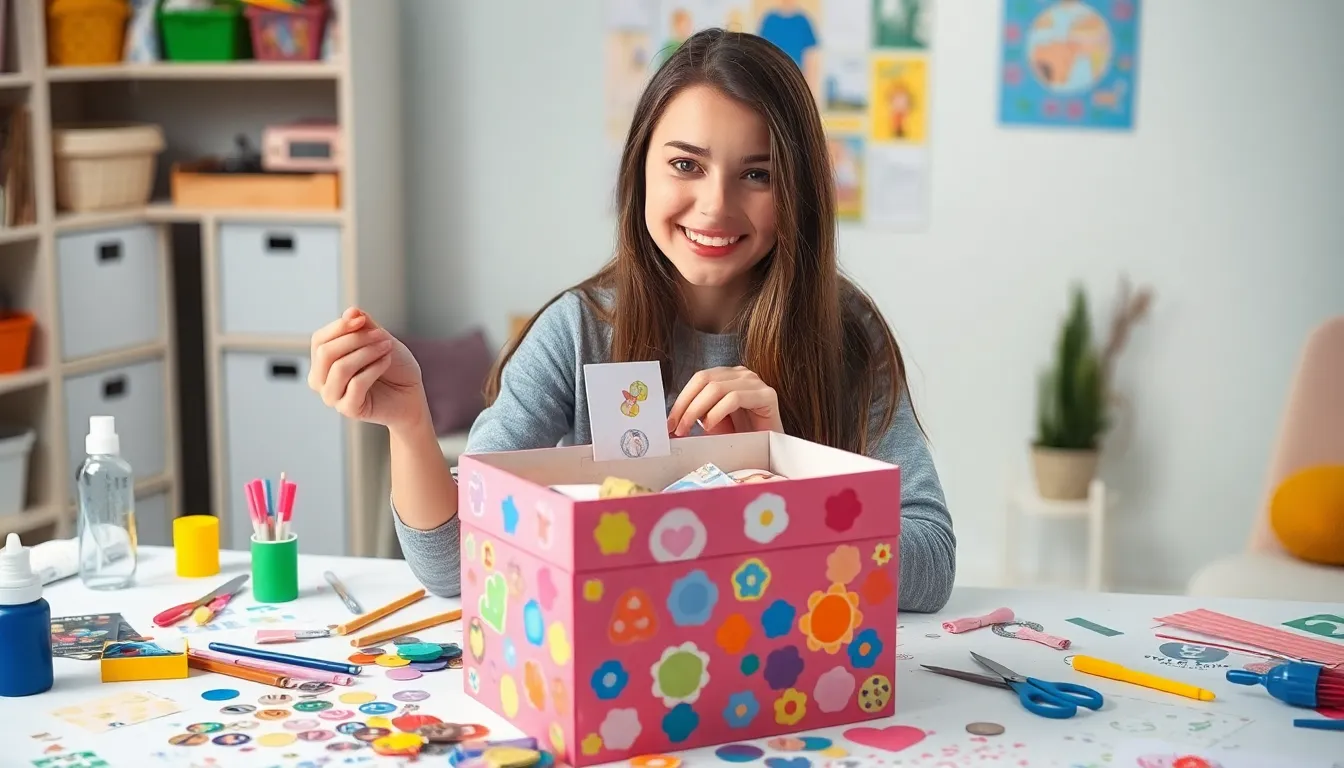 shoe box crafts