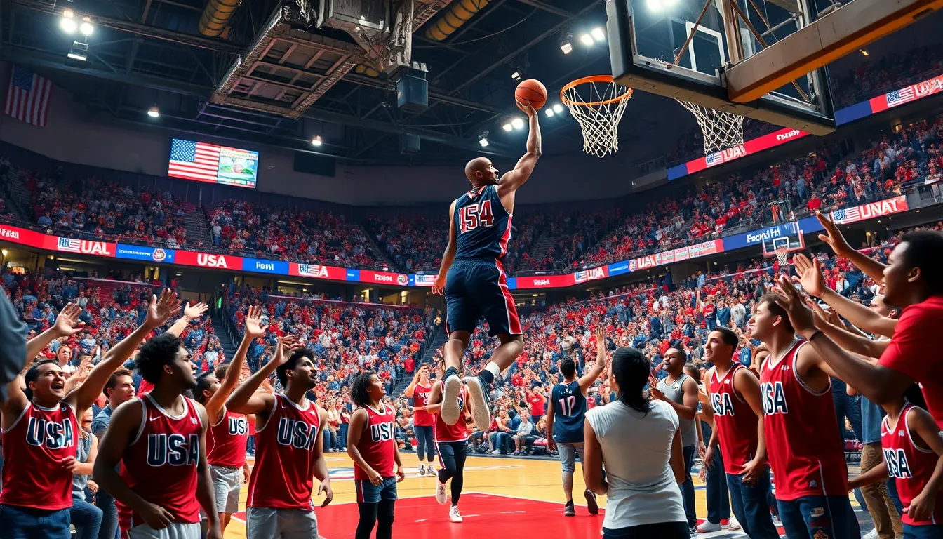 when does the usa basketball team play